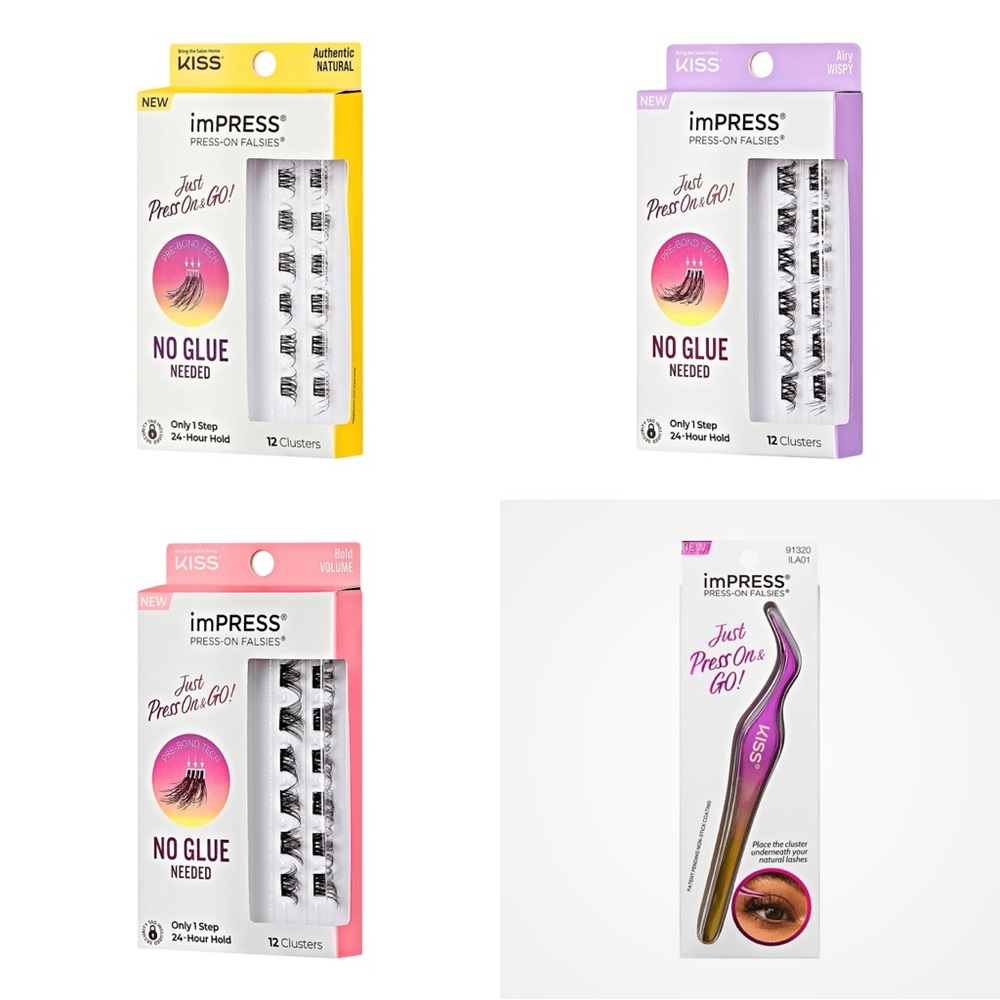 Kiss imPRESS Press-On Falsies Kit